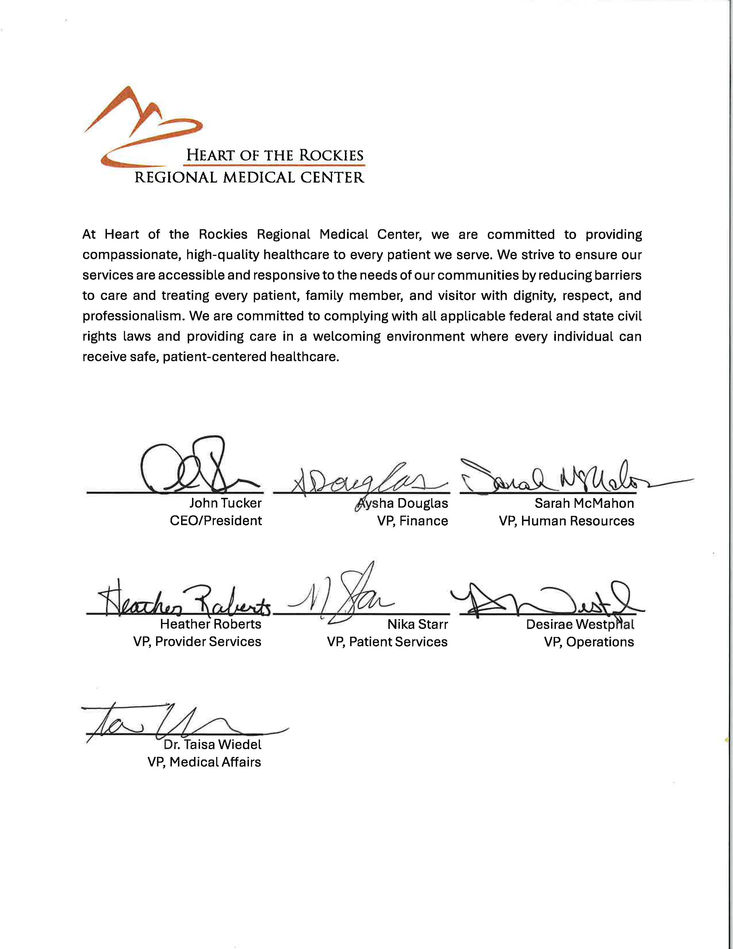 HRRMC Equity and Inclusion Statement