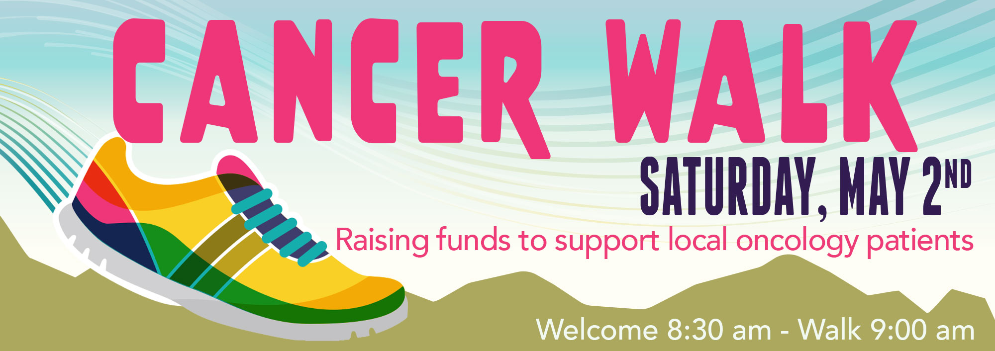 Cancer Walk Banner