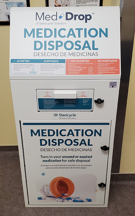 medication disposal container