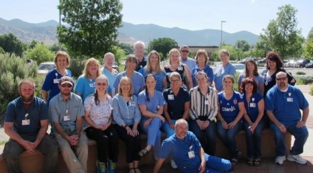 staff members at HRRMC
